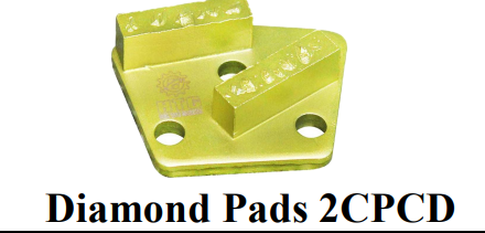 Floor grinder accessories Diamond Pads 2CPCD