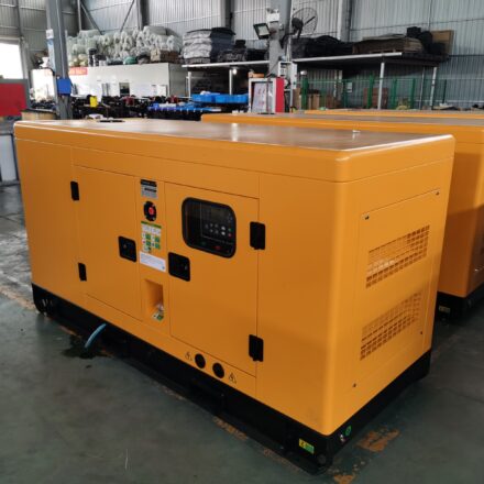 Diesel generator at 19 kW / 24 kVA or 21 kW / 26 kVA