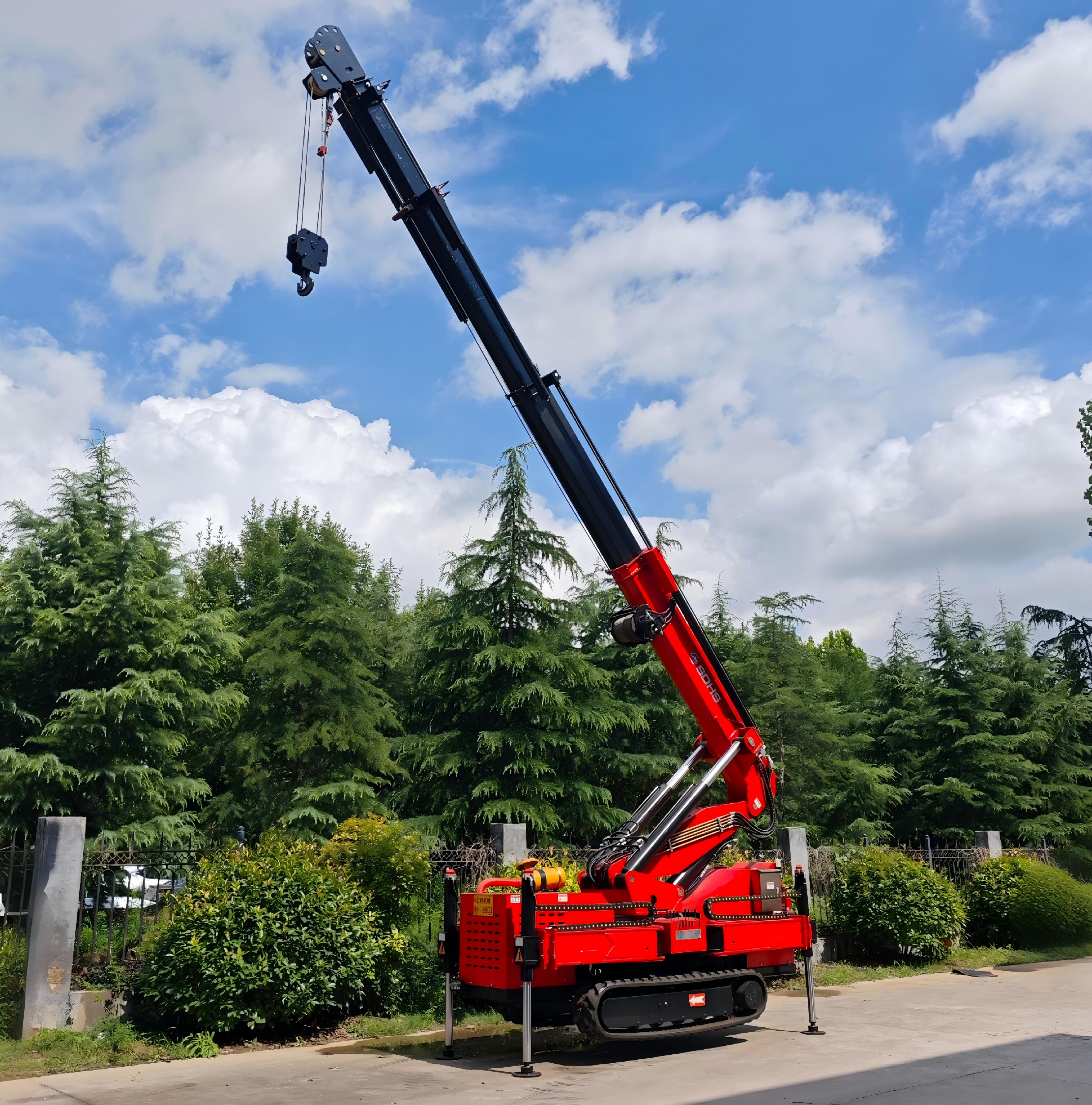 10T Spider Crane