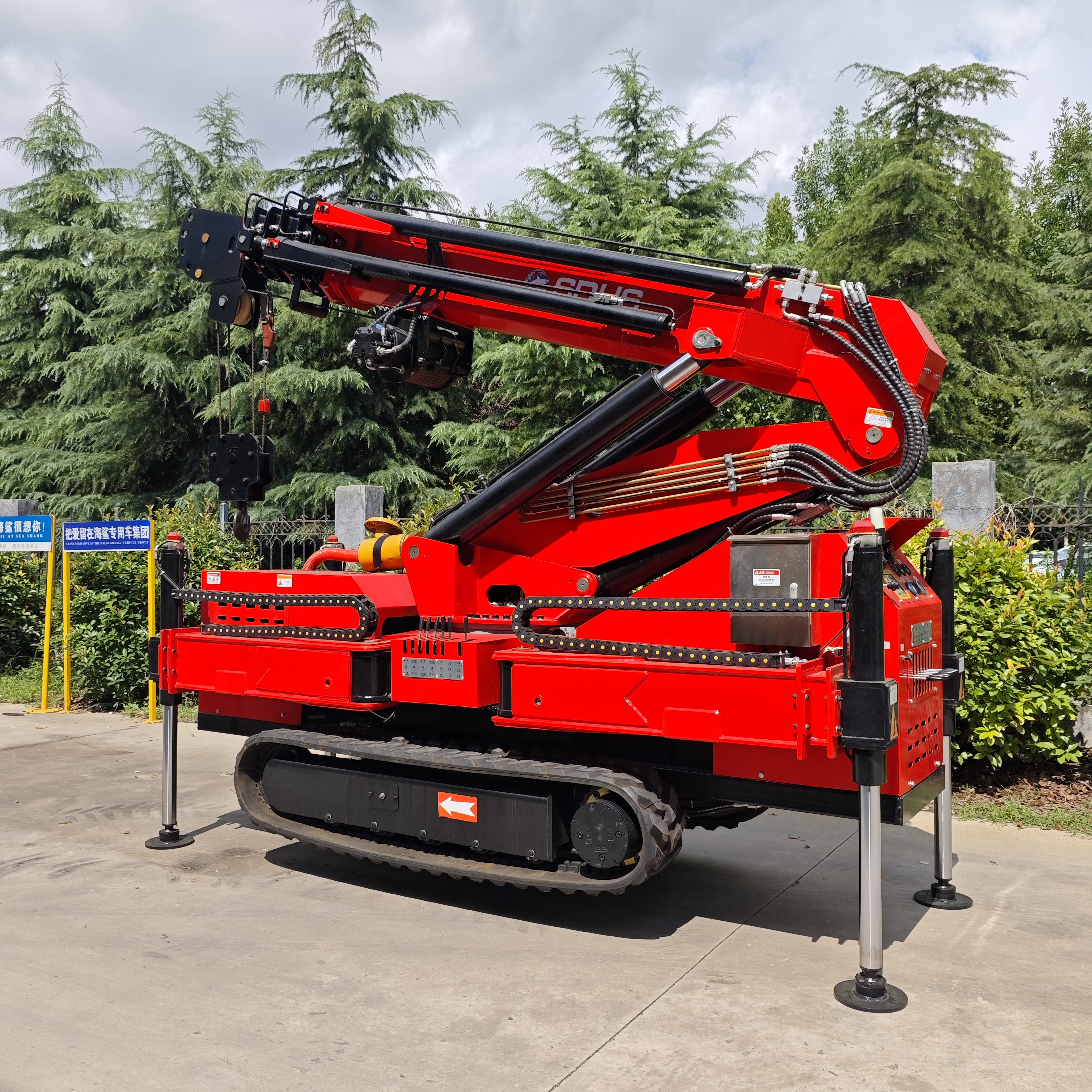 10T Spider Crane - Billede 4